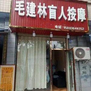 毛建林盲人按摩（九江路总店）的logo