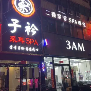 子衿采耳SPA的logo