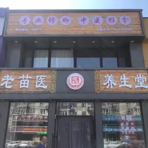 老苗医养生堂（延安路店）的logo