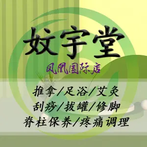 妏宇堂盲人推拿（凤凰国际店）的logo