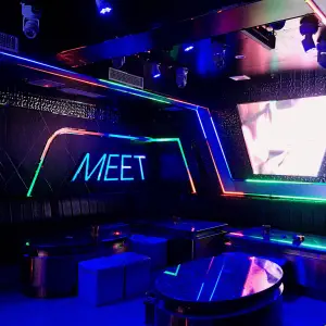 MEET电音派对KTV的logo