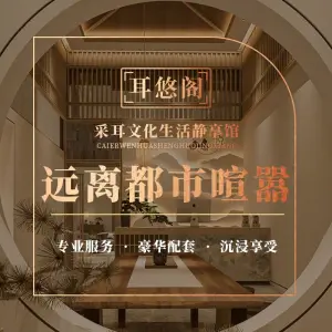 耳悠阁采耳文化生活静享馆的logo