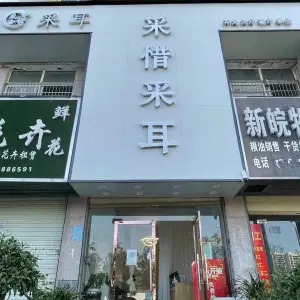 采惜采耳的logo